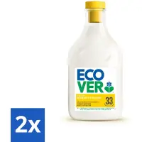 Ecover - Wasverzachter - Gardenia - 1 liter - 33 wasbeurten - Voordeelverpakking - 2 stuks