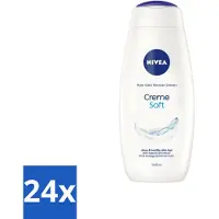 Nivea - Douchecrème - Zacht - Huidbeschermend - Amandelolie - 500 ml - Voordeelverpakking - 24 stuks