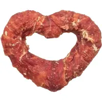 Trixie denta fun heart met eendenborst 10 cm 70 gr 50 st - Hondensnacks
