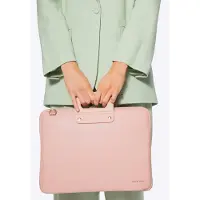 WITTCHEN Dames 15" Laptoptas in Imitatieleer Roze