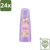 Andrélon – Conditioner – Extra Glans – 200 ml - Voordeelverpakking - 24 stuks - Zijde-extract - Vitamine C