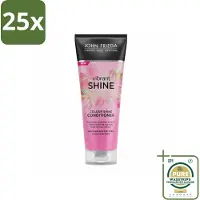 John Frieda 25 x – Conditioner – Vibrant Shine Colour – Glansversterkend – 250 ml - Grootverpakking - Koffie - Koffiezetapparaat - Koffiezetapparaat