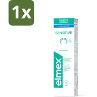 Elmex 1 x Tandpasta Sensitive Gentle White 75 ml - Tandpasta - Mondhygiëne - Tanden - Tandvlees - Glimlach