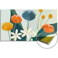 KitchenArt - Garden Melody Spatscherm - 90x45 cm - Spatscherm Achterwand Keuken - Spatwand Keuken
