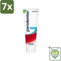 Parodontax 7 x - Tandpasta - Fluoride Vrij - 75ml - Grootverpakking - Tandpasta Fluoridevrij - Tandvleesproblemen - Natuurlijke Mondverzorging - Vegan Tandpasta - Tandplak Verwijderen