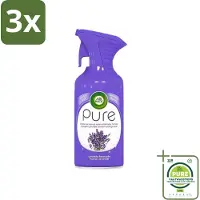Air Wick 3 x - Luchtverfrisser Spray - Paarse Lavendel - 250ml - Grootverpakking - Luchtverfrisser - Lavendelgeur - Geurspray - Huisgeur - Ongewenste Geur