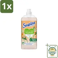 Soupline 1 x - Wasverzachter - Oranjebloesem - 52 Wasbeurten - 1.3L- Wasverzachter - Plantaardige Zachtheid - Oranje Bloesem - Zachte Was - Natuurlijke Zachtheid