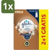 Glade - Touch & Fresh - Sensual Sandelhout Jasmijn - 10 ml - 1 stuk