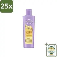 Andrélon 25 x – Shampoo – Stralend Blond – 250 ml - Grootverpakking - Blond Haar - Highlights - Glans - Helderheid - Stralend Blond Haar