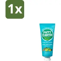 Happy Earth – Deodorant Cream – 100% Natuurlijk Cedar Lime – 40 ml - 1 stuk