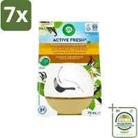 Air Wick 7 x Decosphere - Luchtverfrisser - Vanille & Kamperfoelie - 75ml - Grootverpakking - Luchtverfrisser - Geur - Geurverspreiding - Geurneutralisatie - Geur In Huis
