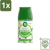 Air Wick 1 x Freshmatic Automatische Spray Navulling Jasmijn & Witte Bloemen 250 ml- Luchtverfrisser - Geurverspreiding - Jasmijn - Witte Bloemen - Geurintensiteit