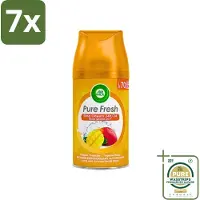 Air Wick 7 x Freshmatic - Luchtverfrisser Navulling - Tropische Mango - 250ml - Grootverpakking - Luchtverfrisser - Geur - Tropische Mango - Geurverspreider - Navulling