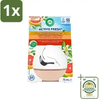 Air Wick 1 x Decosphere - Luchtverfrisser - Grapefruit & Oranjebloessem - 75g- Luchtverfrisser - Geur - Frisheid - Geurverspreiding - Nare Geurtjes Neutraliseren