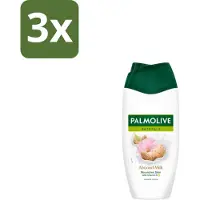 Palmolive 3 x – Douchegel – Almond Milk – 250 ml - Douchegel Amandel - Zachte Reiniging - Huid Verzorgen - Amandelmelk - Hydraterende Douchegel