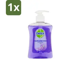 Dettol 1 x - Handzeep - Antibacterieel - Verzorgend - Lavendel - 250 ml - Handzeep - Antibacterieel - Handwas - Huidverzorging - Lavendel
