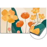 KitchenArt - Sunny Field Spatscherm - 80x40 cm - Spatscherm Achterwand Keuken - Spatwand Keuken