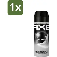 Axe Anti-Transpirant Spray Black 150 ml - 1 stuk