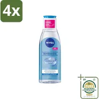 Nivea – Micellair Reinigingswater – Refreshing – 200 ml - Voordeelverpakking - 4 stuks - Huid reinigen - Make-up verwijderen