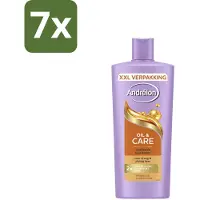 Andrélon 7 x – Shampoo – Oil & Care – 685 ml - Droog Haar - Pluis - Haar Verzorging - Haar Glans - Haar Voeding
