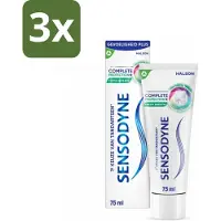 Sensodyne - Tandpasta - Complete Protection + Fresh Breath - Frisse Adem - 75 ml - Bulkverpakking - 3 stuks