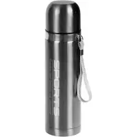 Concorde Thermosfles Metallic - RVS - isoleerfles - zilver - 500 ml - Thermoflessen - met draaglus