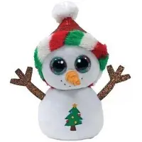 Multisoppi Plush - Beanie Boos - Winter Collection - Misty the Snowman (Regular) (TY36533)