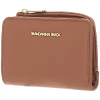 Mandarina Duck Leren portemonnee Mellow Wallet Pecan Nut Lichtbruin