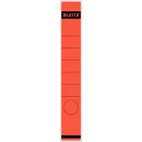 Leitz Rugetiket 1648 38x290mm zelfklevend rood - 4 stuks