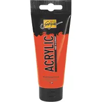 Kreul Licht Vermiljoen Acrylverf - 100ml tube - Hoge kwaliteit A-merk