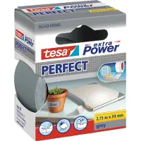 TESA Textieltape extra Power Perfect Grijs 38 mm (B) x 2,75 m (L)