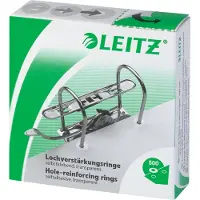 Leitz Versterkingsringen 1706 kunststof transparant 500 stuks - 5 stuks