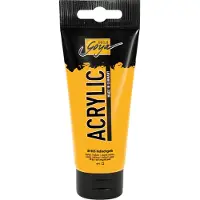 Kreul Indian Yellow Acrylverf - 100ml tube - Hoge kwaliteit A-merk