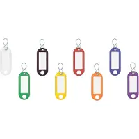 Wedo Sleutelhangers en -ringen, in assortimentsverpakking