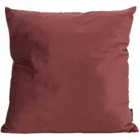 Gek op kussens! Velvet kastanje | 45 x 45 cm | kussenhoes | polyester