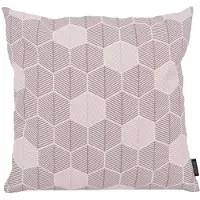 Gek op kussens! Hexagon paars | 45 x 45 cm | kussenhoes | katoen/polyester