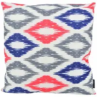 Gek op kussens! Diamond roze/blauw outdoor | 45 x 45 cm | kussenhoes | katoen