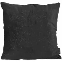 Gek op kussens! Velvet chic black | 45 x 45 cm | kussenhoes | velvet/polyester
