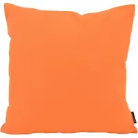 Gek op kussens! Uni oranje | 45 x 45 cm | kussenhoes | katoen/polyester