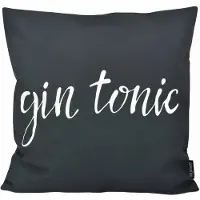 Gek op kussens! Sierkussen gin tonic outdoor | 45 x 45 cm | katoen/polyester