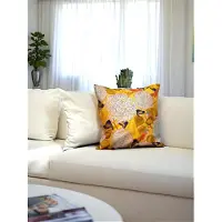 Gek op kussens! Sierkussen nya flower birds | 45 x 45 cm | katoen/polyester
