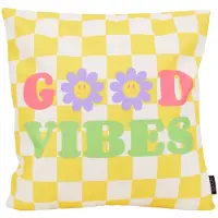 NOVÉE Good vibes #4 outdoor | 45 x 45 cm | kussenhoes | katoen/polyester
