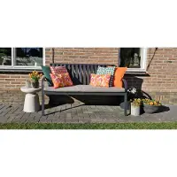 NOVÉE Sierkussen zara donker outdoor | 45 x 45 cm | polyester