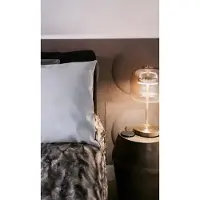 Gek op kussens! Sierkussen croco licht | 45 x 45 cm | pu leder