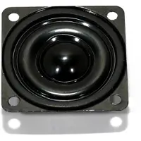Visaton K 40 SQ - 8 Ohm 1.6 inch 4 cm Mini-luidspreker 0.5 W 8 Ω Kunststof membraan