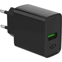 Gembird TA-UC-PDQC20-01-BK, Interne, AC, Zwart