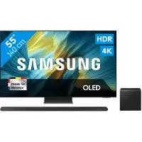 Samsung 55" OLED S95F 4K (2025) + HW-S800D Zwart