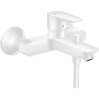 Hansgrohe Talis E ééngreeps badmengkraan opbouw, mat wit