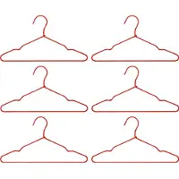 House Doctor Wire hanger 6-pack Rood