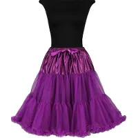 Coppens Petticoat Showgirl paars | Maat One Size